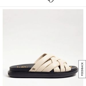 New Sam Edelman leather sandals